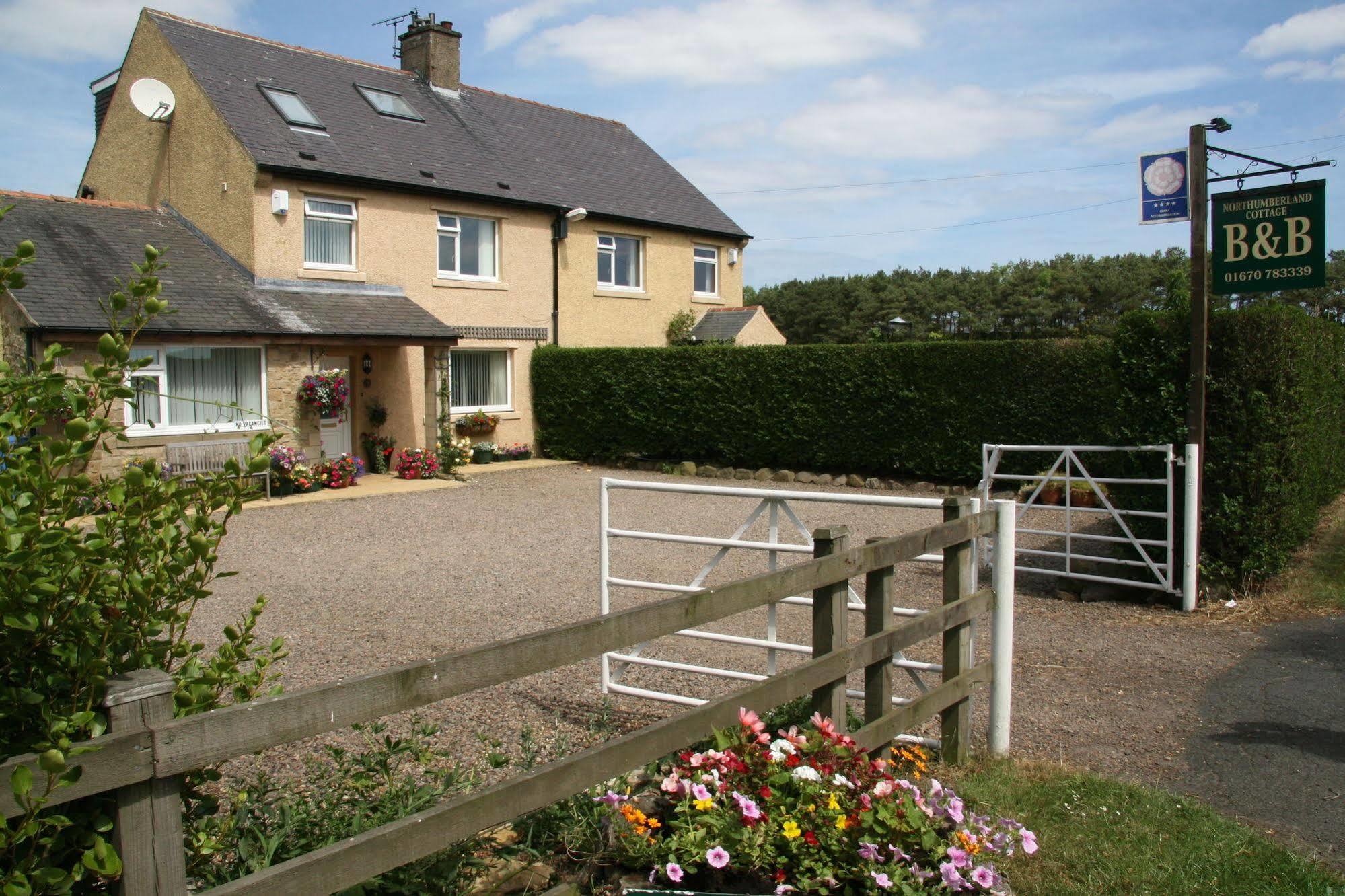 Northumberland Cottage B&B Acklington Eksteriør bilde